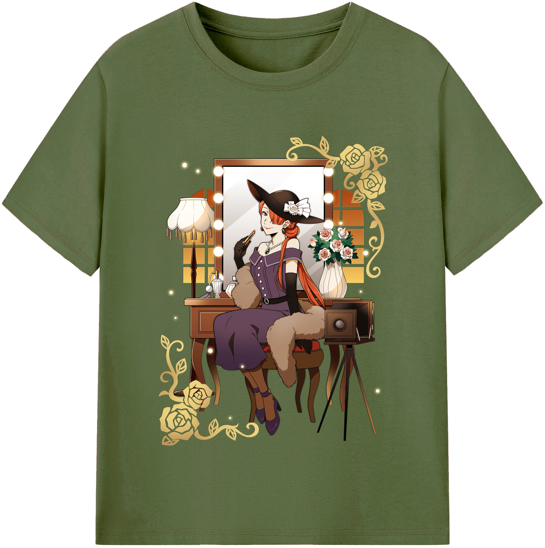 （画像用） 文豪ストレイドッグス Bungo Stray Dogs 綿100％半袖Tシャツ（フロントプリント）